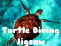 Mchezo Jigsaw ya Kupiga mbizi ya Turtle  online