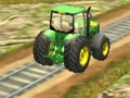 Mchezo Chain trekta Treni Towing Mchezo 3D  online