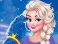 Mchezo Elsa Frozen Roses maridadi online