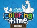 Mchezo HelloKids Coloring Time Wanyama  online