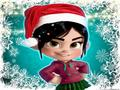 Mchezo Vanellope Von Schweetz Krismasi Mavazi Up  online