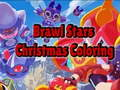 Mchezo Brawl Stars Upakaji rangi wa Krismasi  online