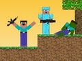 Mchezo Noob dhidi ya Pro: Zombie Apocalypse  online