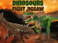 Mchezo Dinosaurs Kupambana Jigsaw  online