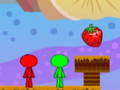 Mchezo Stickman Bros Katika Kisiwa cha Matunda 2  online