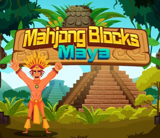 Mchezo Mahjong anazuia Maya online