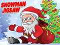 Mchezo Snowman Jigsaw online