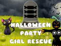 Mchezo Uokoaji wa wasichana wa sherehe ya Halloween online