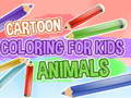 Mchezo Cartoon Coloring kwa Watoto Wanyama  online