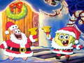 Mchezo Spongebob Krismasi Jigsaw Puzzle  online