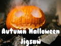 Mchezo Autumn Halloween Jigsaw online