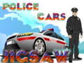 Mchezo Magari ya polisi jigsaw  online