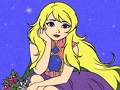 Mchezo Princess Coloring Kitabu Glitter  online