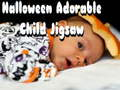 Mchezo Halloween Adorable Mtoto Jigsaw  online