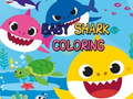 Mchezo Mtoto Shark Coloring  online