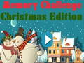 Mchezo Changamoto ya Kumbukumbu Toleo la Krismasi  online