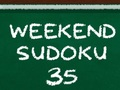 Mchezo Wikendi ya Sudoku 35  online