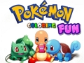 Mchezo Furaha ya Kuchorea Pokemon  online