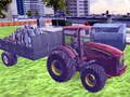 Mchezo Tractor Driving Taka kukusanya  online