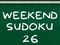 Mchezo Wikendi ya Sudoku 26  online