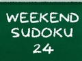 Mchezo Wikendi ya Sudoku 24  online
