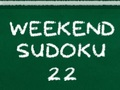 Mchezo Wikendi ya Sudoku 22  online