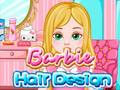 Mchezo Ubunifu wa nywele za Barbie  online