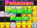 Mchezo Vitalu vya Pokémon Puzzles  online