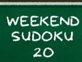 Mchezo Wikendi ya Sudoku 20  online