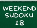 Mchezo Wikendi ya Sudoku 18  online