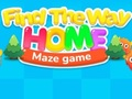 Mchezo Tafuta Njia ya Maze ya Nyumbani  online