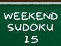 Mchezo Wikendi ya Sudoku 15  online