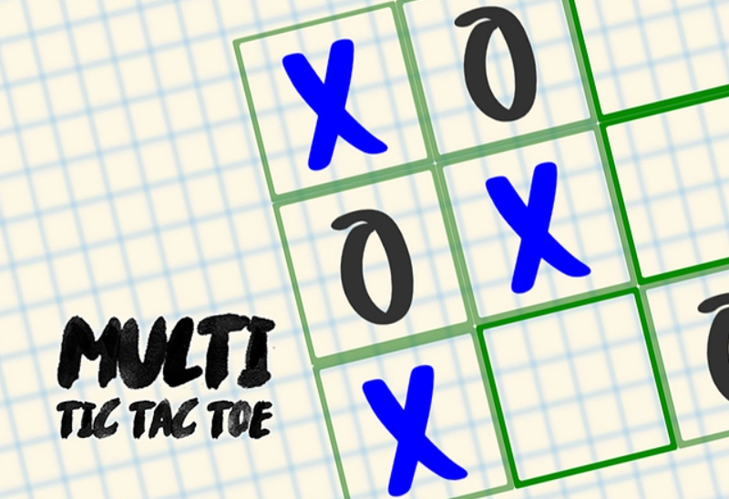 Mchezo Multi tic tac toe online