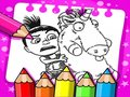 Mchezo Kudharauliwa Me Printable Coloring Kitabu  online