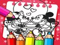 Mchezo Kitabu cha kuchorea cha Mickey Mouse  online