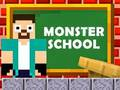 Mchezo Herobrine vs Shule ya Monster  online