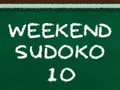 Mchezo Wikendi ya Sudoku 10  online