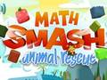 Mchezo Uokoaji wa Wanyama wa Math Smash  online