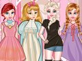 Mchezo Mtindo wa Kidoli wa Karatasi ya Princess  online