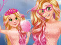 Mchezo Princess Mama Binti Cute Family Look  online