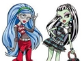 Mchezo Kitabu cha Kuchorea kwa Monster High  online