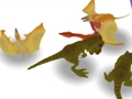 Mchezo Dinosaurs Unganisha na Kupigana  online