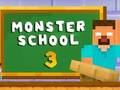Mchezo Shule ya Monster 3  online