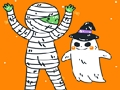 Mchezo Jigsaw ya Monsters ya Halloween  online