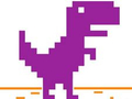 Mchezo Mbio za Dino za Zambarau  online