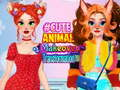 Mchezo Cute Animal Makeover mabadiliko  online