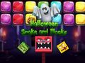 Mchezo Nyoka ya Halloween na Vitalu  online