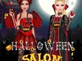 Mchezo Saluni ya Halloween  online