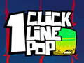 Mchezo 1 bofya mstari 1 pop 1  online
