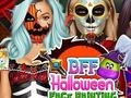 Mchezo Uchoraji wa Uso wa BFF Halloween  online